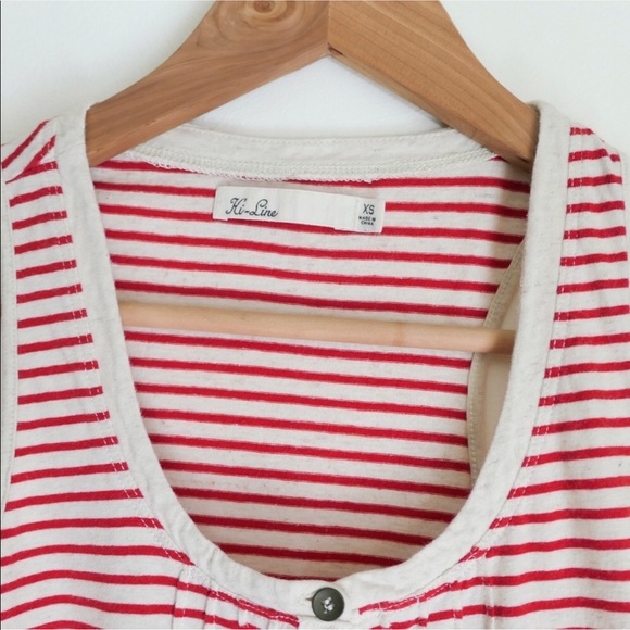 *BUNDLE* 2 Madewell Henley Striped Tank Tops XS/S - Picture 7 of 8